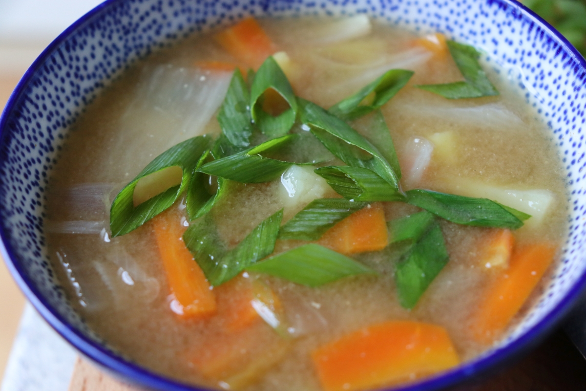 Vegetable Miso Soup Nina's Recipes