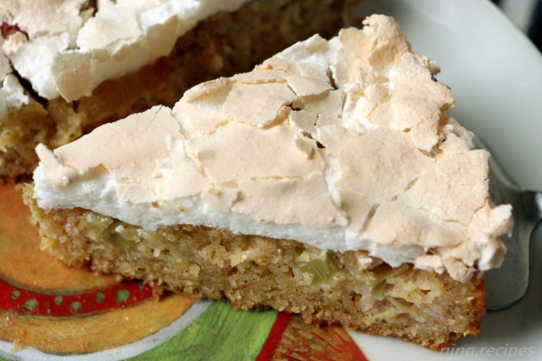 Nina Recipes: Best German Rhubarb Cake Eifel Style