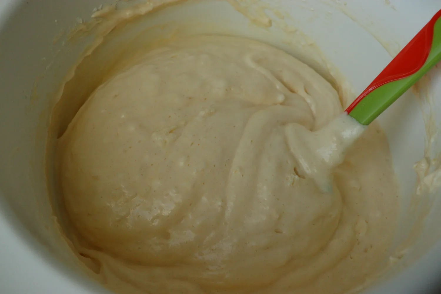 Nina's Recipes - Strawberry Biscuit Cake batter