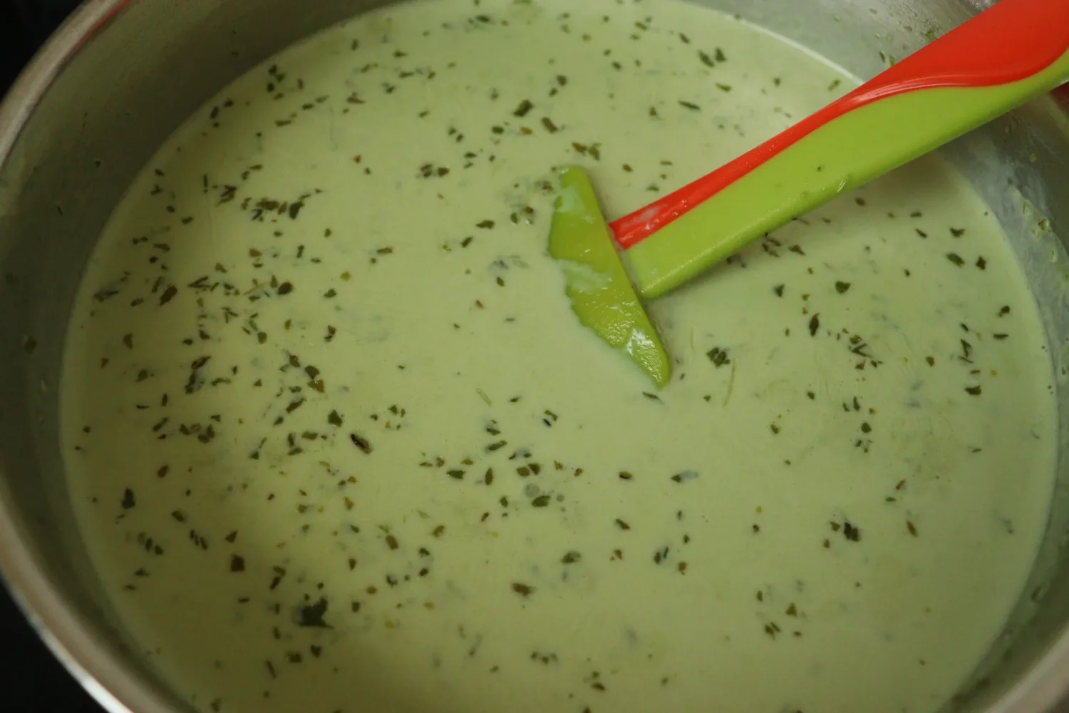Nina's Recipes: Mint Leaves Mixture for After Eight Ice Cream