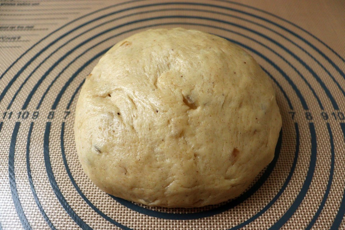 Nina Recipes: Nussstollen – German Original Nut Stollen Recipe - preparing the ingredients for the main dough