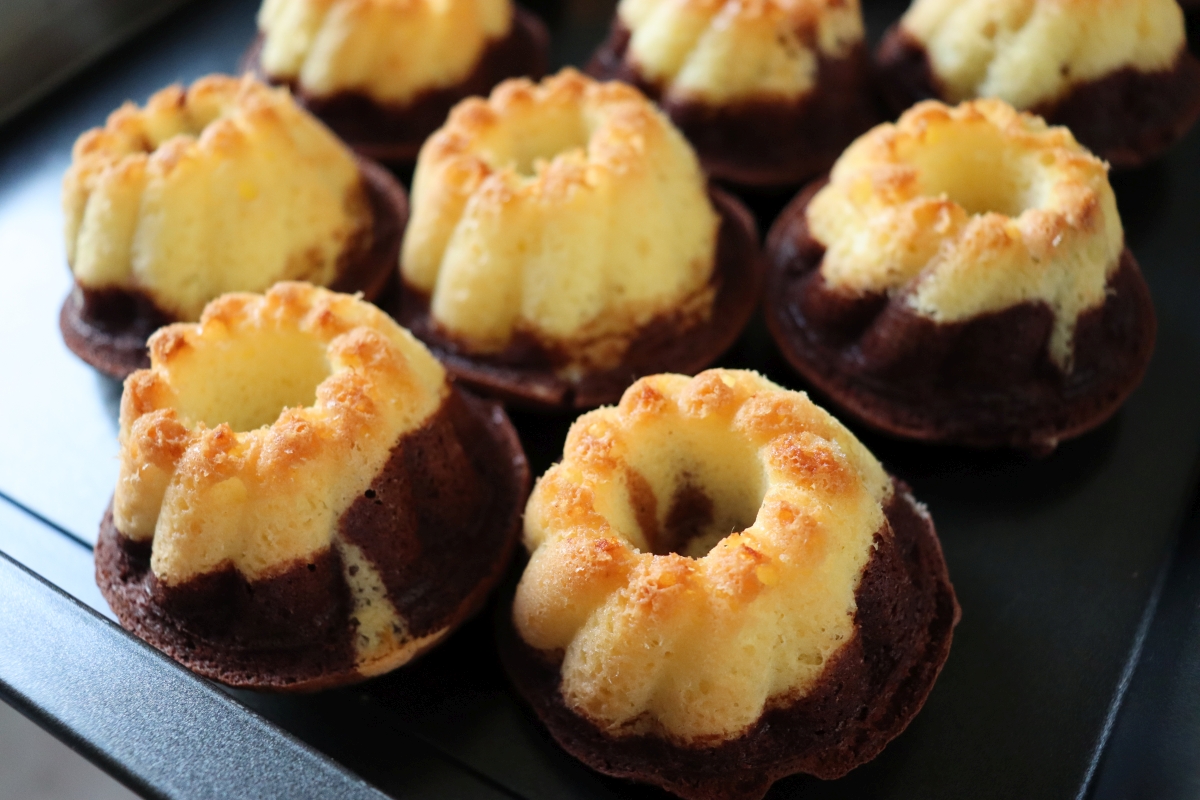 Nina Recipes: Mini Marble Gugelhupf